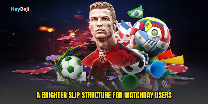A brighter slip structure for matchday users