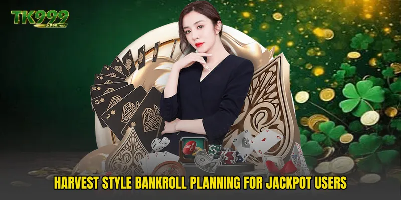 Harvest style bankroll planning for jackpot users