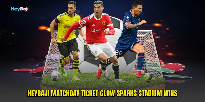 HeyBaji Matchday Ticket Glow Sparks Stadium Wins
