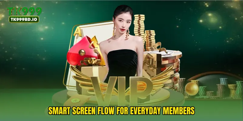 Smart Screen Flow For Everyday Members