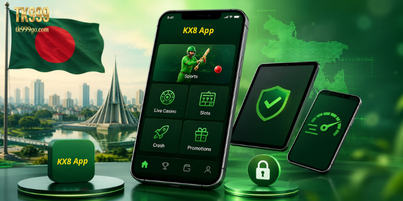 The KX8 app is a mobile-friendly platform
