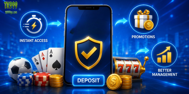 Benefits of Depositing Through the Platform