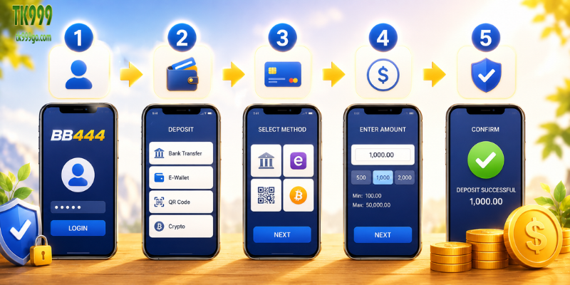 Step-by-Step Deposit Instructions