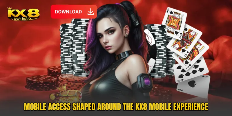 Mobile access shaped around the KX8 Mobile Experience
